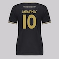 Camisa Corinthians Classic 10 Memphis Feminina PRETO