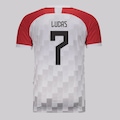 Camisa do São Paulo Esportiva Branca 7 Lucas Masculina BRANCO