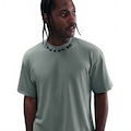 Camiseta Nike Sportswear Collar Print Unissex VERDE/VERDE ESC