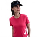 Camiseta Dri-FIT Nike Swoosh Feminina ROSA