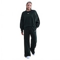 Calça Nike Sportswear Phoenix Fleece Feminina VERDE ESC/CINZA