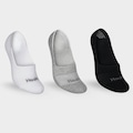 Kit 3 Pares Meia Hoahi Sapatilha Unissex PRETO/BRANCO