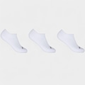 Kit 3 Pares Meia Hoahi Invisível Unissex BRANCO