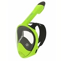 Máscara Subaquática de Mergulho Gold Sports Racer Full Face com Snorkel VERDE