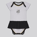 Body Vestido Santos Infantil BRANCO