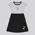 Vestido Corinthians Infantil BRANCO
