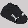 Kit 9 Pares de Meia Puma Sapatilha Feminina PRETO