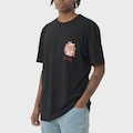 Camiseta Lost Mushroom Masculina PRETO