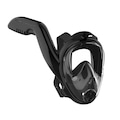 Máscara Subaquática de Mergulho Gold Sports New Space com Snorkel PRETO