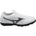 Chuteira Society Adulto Mizuno Regent AS BRANCO/PRETO