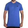 Camiseta New Balance Active Logo Masculina AZUL