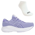Kit Tênis Feminino Asics Gel-Excite 11 + Meia LILAS