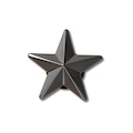 Jibbitz Crocs Punk Gunmetal Star BRANCO