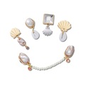 Jibbitz Crocs Elevated Pearl Pack com 5 Peças BRANCO