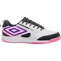 Chuteira Futsal Adulto Umbro Pro 5 Bump BRANCO/PRETO