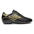 Chuteira Society Masculino Umbro Manchester PRETO/OURO