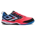 Opção de cor PRETO/ROSA de Chuteira Futsal Adulto Umbro Pro 5 Stable