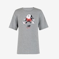 Camiseta do São Paulo New Balance 550 Infantil CINZA
