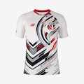 Camisa Pré-jogo do São Paulo 25 New Balance Masculina BRANCO