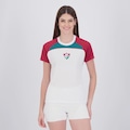 Camisa Fluminense Timbre Feminina BRANCO