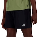 Shorts New Balance 2 em 1 Sport Essentials 5 Masculino PRETO
