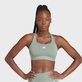 Top Fitness adidas Médio Power React Feminino VERDE