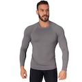 Camiseta Térmica Proteção UV Vekyo ML Masculina CINZA