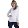 Camiseta Térmica Proteção UV Vekyo ML Musculação BRANCO