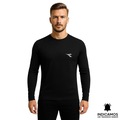 Camisa Diadora ML Small Logo EXC Masculina PRETO