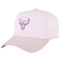 Boné New Era 9Forty A-Frame Chicago Bulls NBA Masculino ROSA