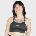 Top Olympikus Baixo Impacto Feminino PRETO
