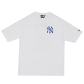 Camiseta New Era New York Yankees MLB Unissex BRANCO