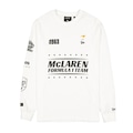 Camiseta New Era McLaren ls Racing New Era Masculina BRANCO