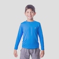 Camiseta Poker Comfort Uv 50+ Infantil AZUL CLARO