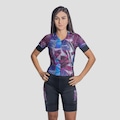 Macaquinho Ciclismo Poker Harpy Feminino VERMELHO