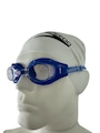 Kit Speedo Óculos e Touca Silicone Natação Swin Freestyle AZUL ESC/BRANCO