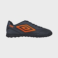 Chuteira De Society Umbro Attak III Adulto PRETO/LARANJA
