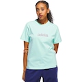 Camiseta adidas Gráfica Aconchegante Feminina AZUL