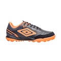 Chuteira Society Adulto Umbro Neo Comfort PRETO/LARANJA