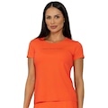 Camiseta Run More Beach Tennis Feminina LARANJA
