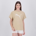 Camiseta Puma Her Tee Feminina MARROM