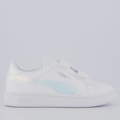 Tênis Infantil Puma Smash 3.0 Holo 2.0 BRANCO
