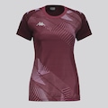 Camiseta Kappa Zurich Feminina VERMELHO