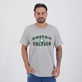 Camiseta NBA Boston Celtics Masculina CINZA