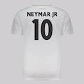Camisa do Santos Deslocar 10 Neymar Jr Masculina BRANCO