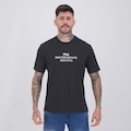 Camiseta Fila Comfort High Style Letter Masculina BRANCO