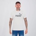 Camiseta Puma Essentials Camo Tee Masculina BRANCO