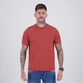 Camiseta Fila Regular Sport Club Letter Masculina VERMELHO