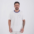 Camisa Cruzeiro Entrelaço Masculina BRANCO