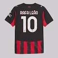Camisa Milan I 2026 Puma 10 Rafa Leão Masculina PRETO